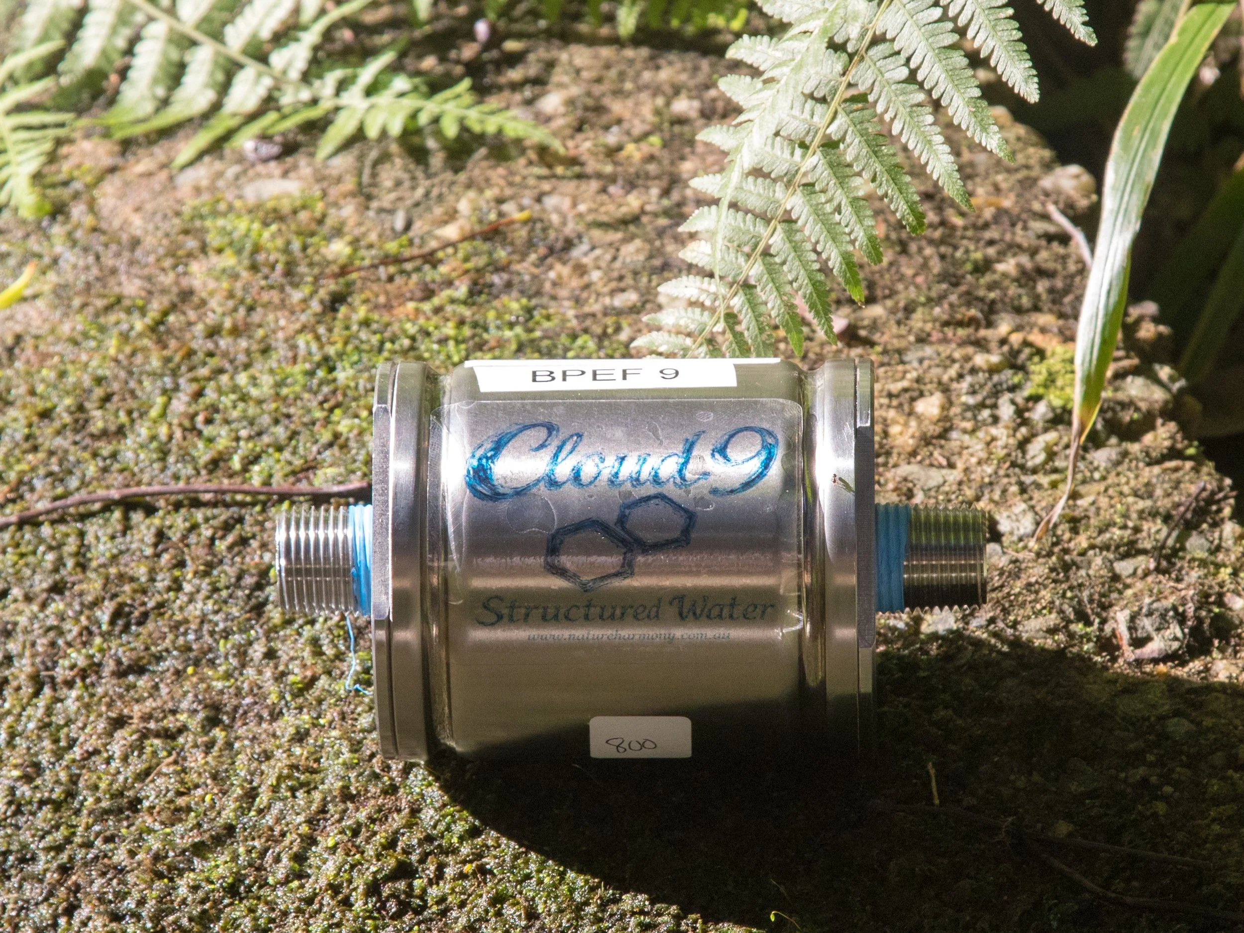 Under Sink/Shower Water Structuring Unit
