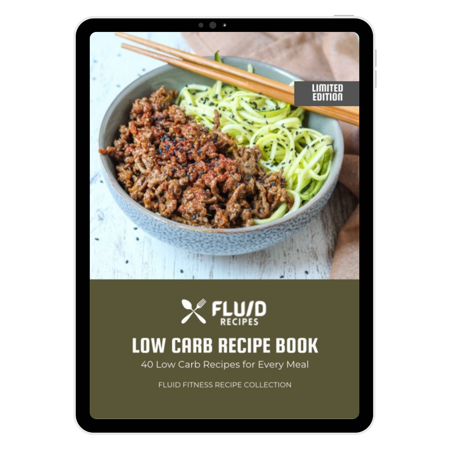 Low Carb Recipe E-Book Limited Edition