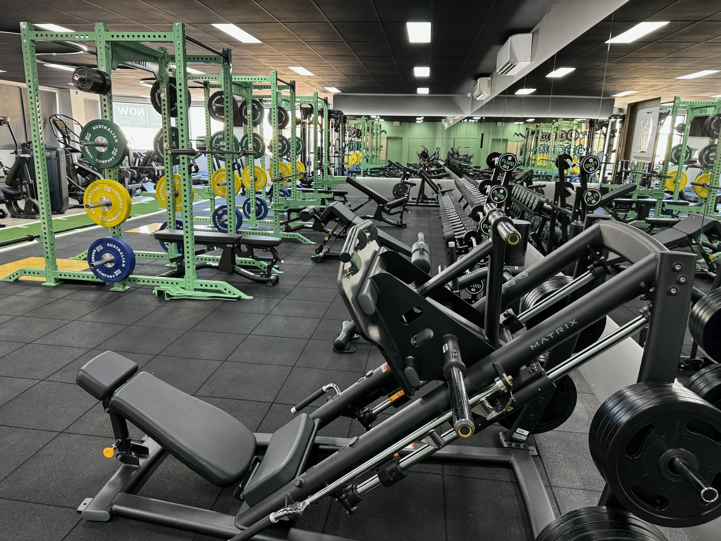 Free Weights Area