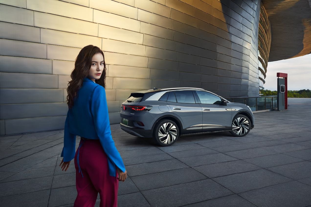 Volkswagen ID.4 - photographed by Zhao You