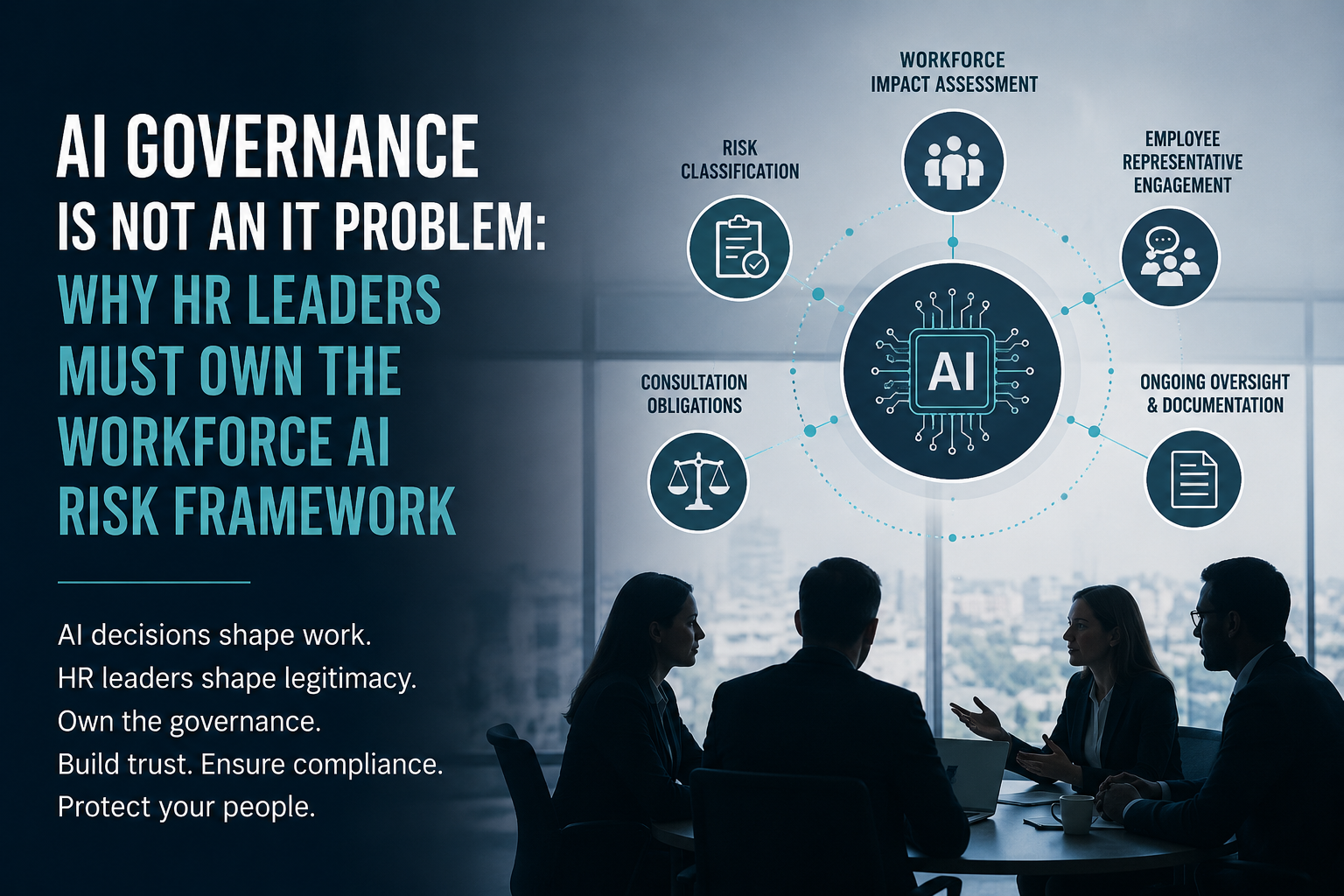 AI Governance Is Not an IT Problem: Why HR Leaders Must Own the Workforce AI Risk Framework
