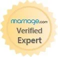 Marriage.com Verified Expert badge for Brian Whitley, marriage counselor in Newport Beach