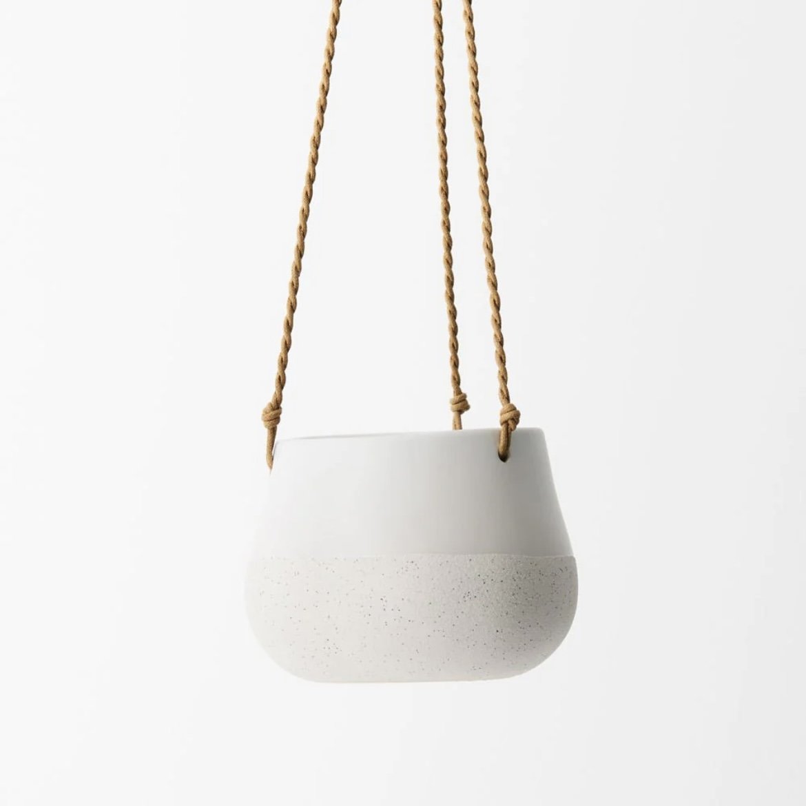 Losetta Hanging Planter White - Small