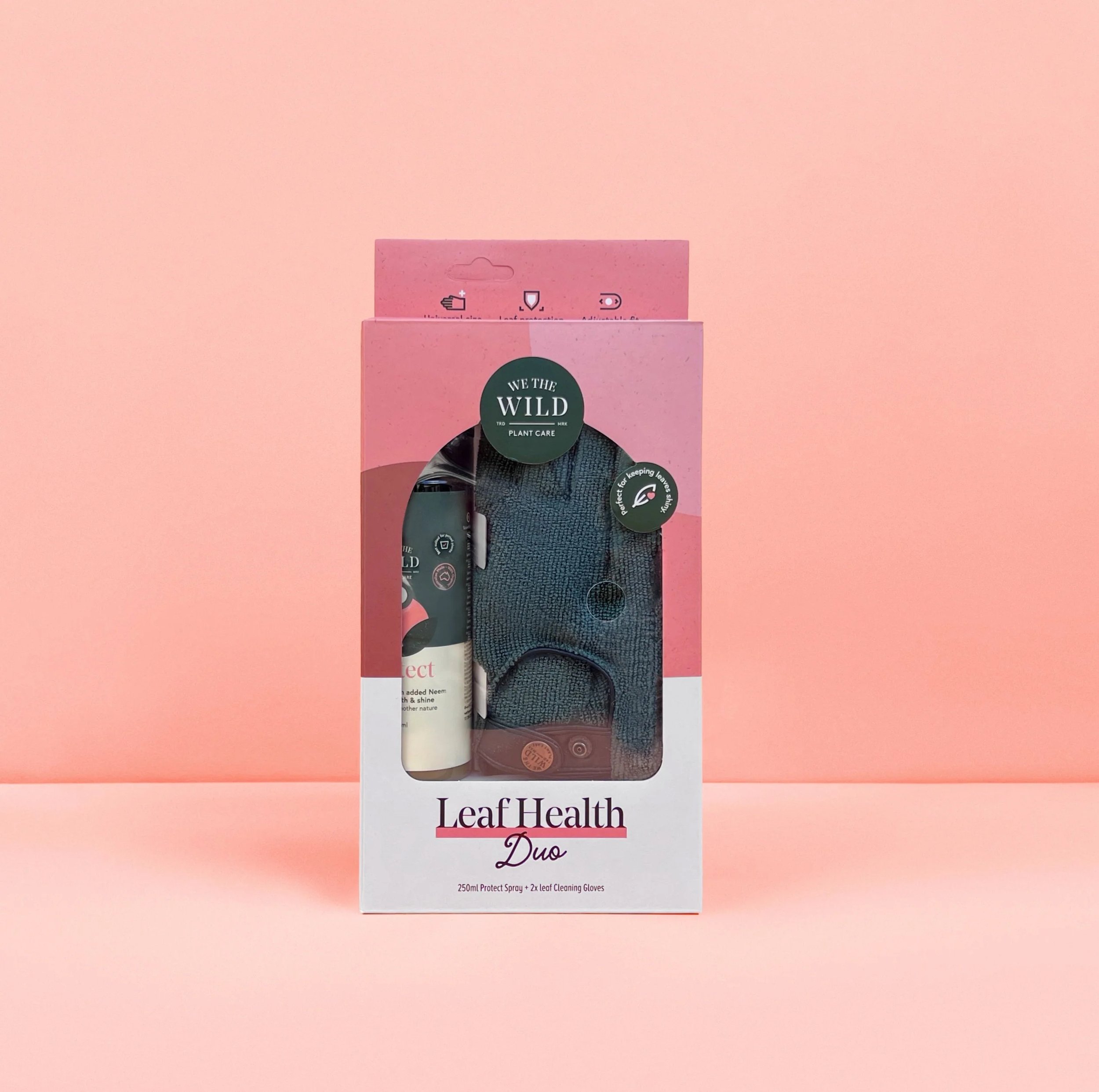 We The Wild Leaf Health Kit with Gloves