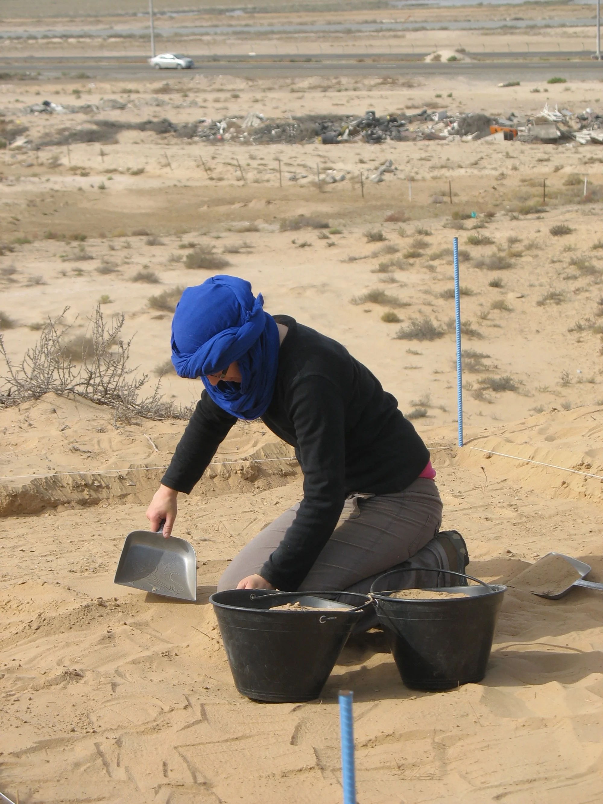 Archaeological fiield survey in the United Arab Emirates