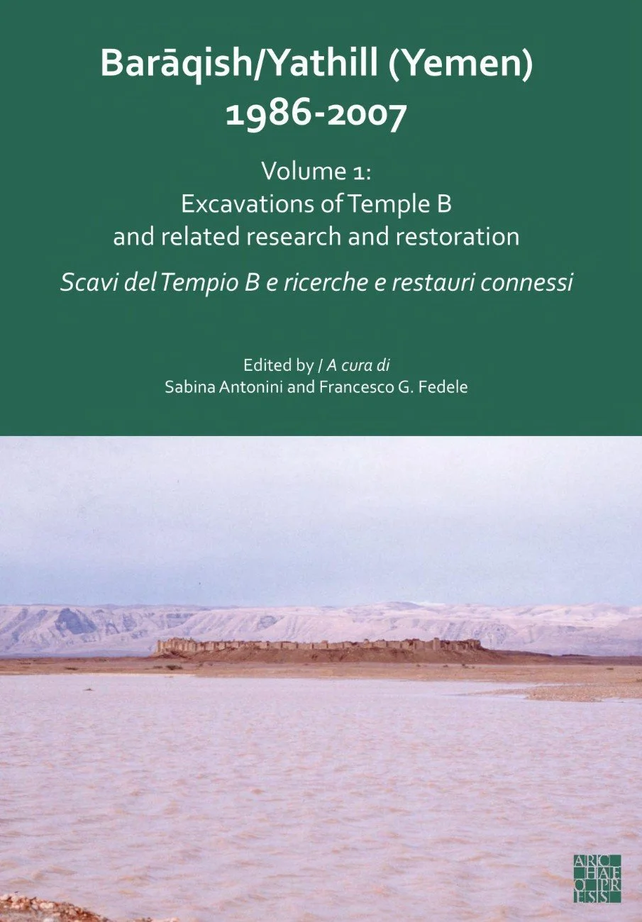 Italian Archaeological Mission in Yemen — BarāqishYathill 1986–2007