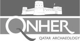 The QNHER logo belongs to the Qatar National Historic Environment Record, a collaborative initiative launched by Qatar Museums and the University of Birmingham to document and map the country's archaeological and cultural heritage.