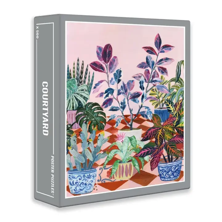 Courtyard Bliss 500-Piece Puzzle