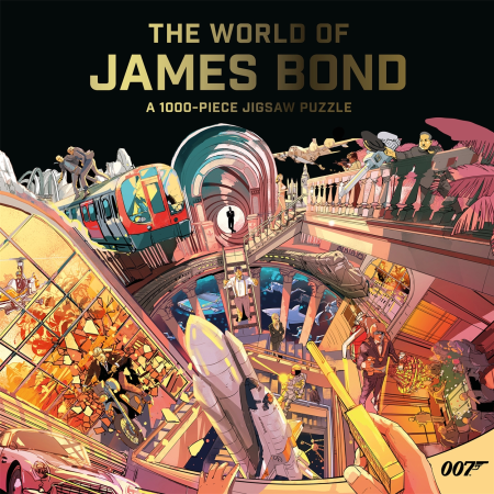 The World of James Bond: 1000pcs Jigsaw Puzzle
