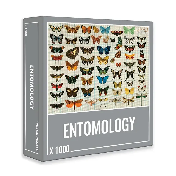 Entomology Butterfly Puzzle - 1000 Pieces