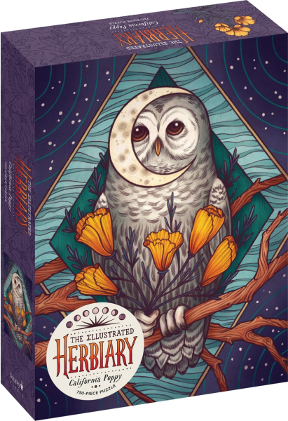 Owl & Poppies Enchanted Forest: 750pcs Puzzle