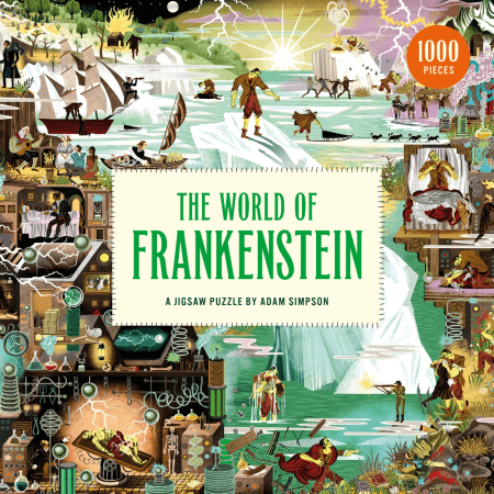 The World of Frankenstein: 1000pcs Puzzle