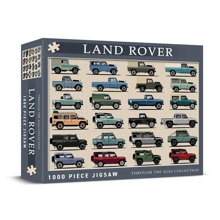 Land Rover Through the Ages Jigsaw Puzzle