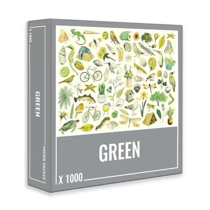 Green Tranquility Jigsaw Puzzle