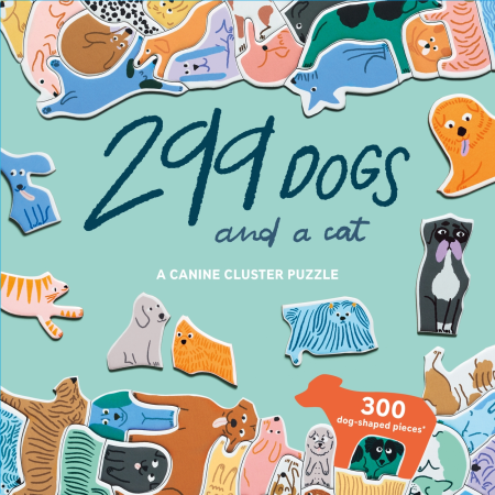 299 Dogs (and a cat): 300pcs Cluster Puzzle