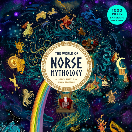 The World of Norse Mythology: 1000pcs Puzzle