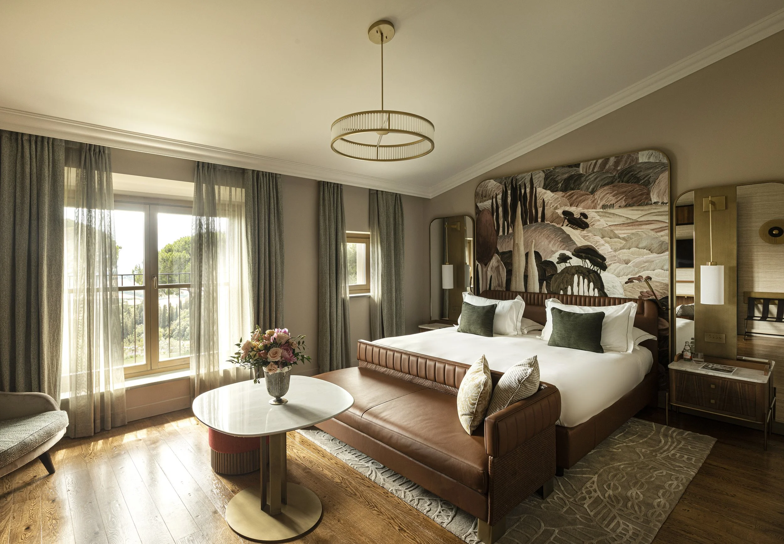 Toscana resort castelfafi camera