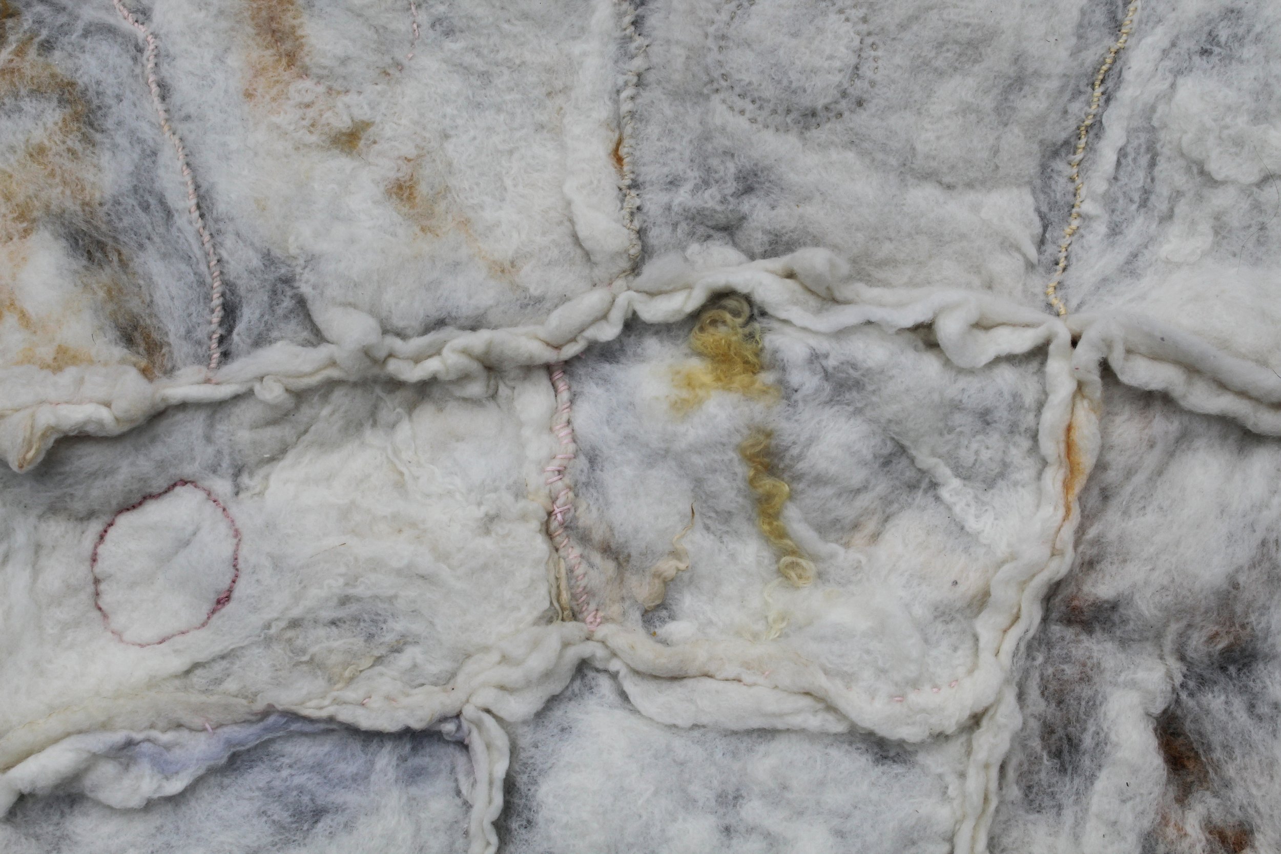 Wool Embroidery by Annie Donaldson