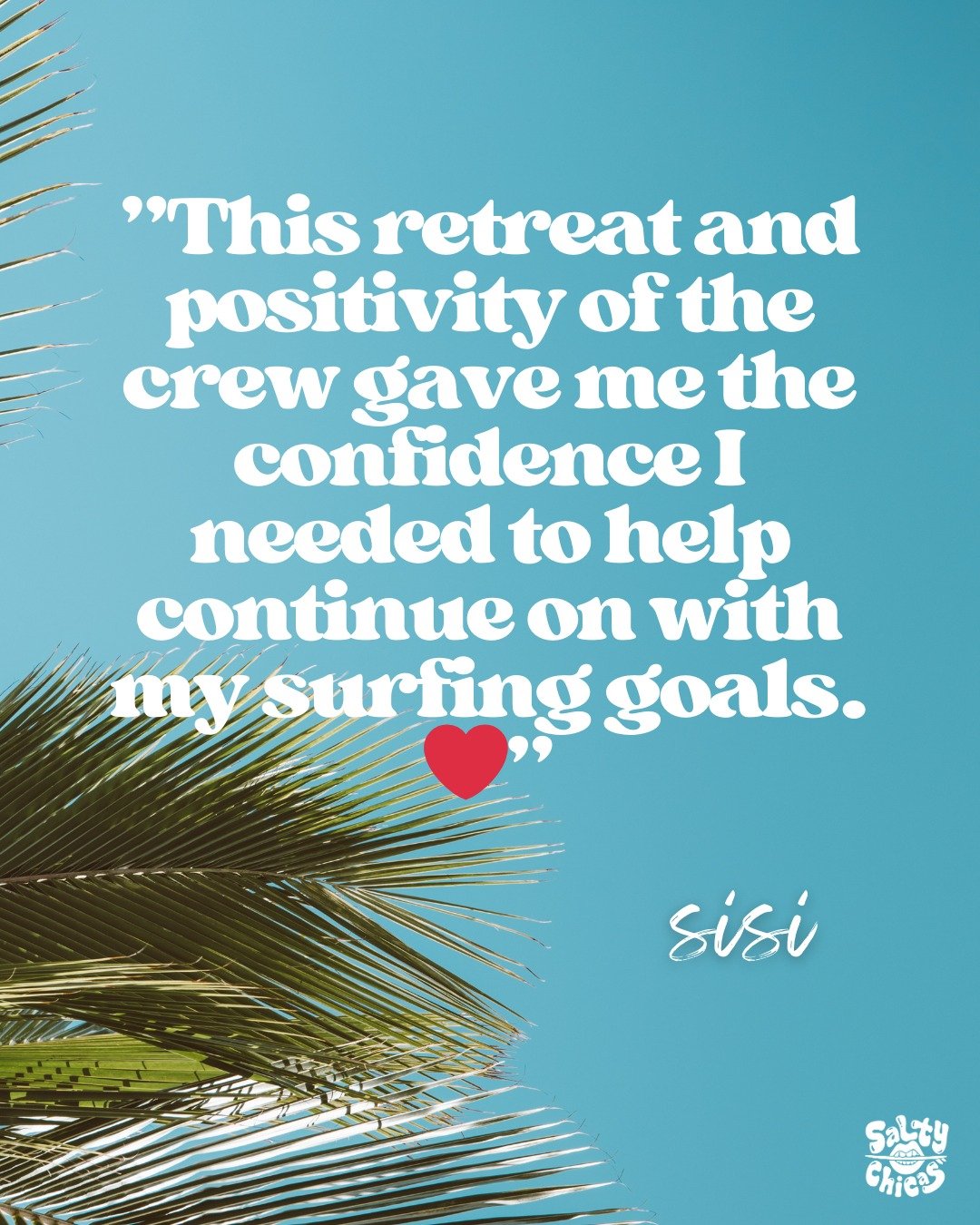 Sisi&rsquo;s surf stoke = 10/10 💙 Mahalo for bringing your magic to the retreat!

SALTY CHICA @x3cee_ceex3