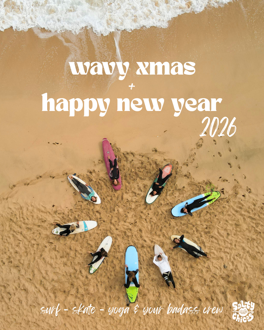 Wavy Xmas + Happy New Year 2026