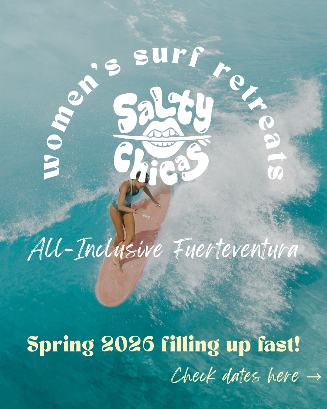 Why Women Are Booking This All-Inclusive Surf Retreat in Fuerteventura