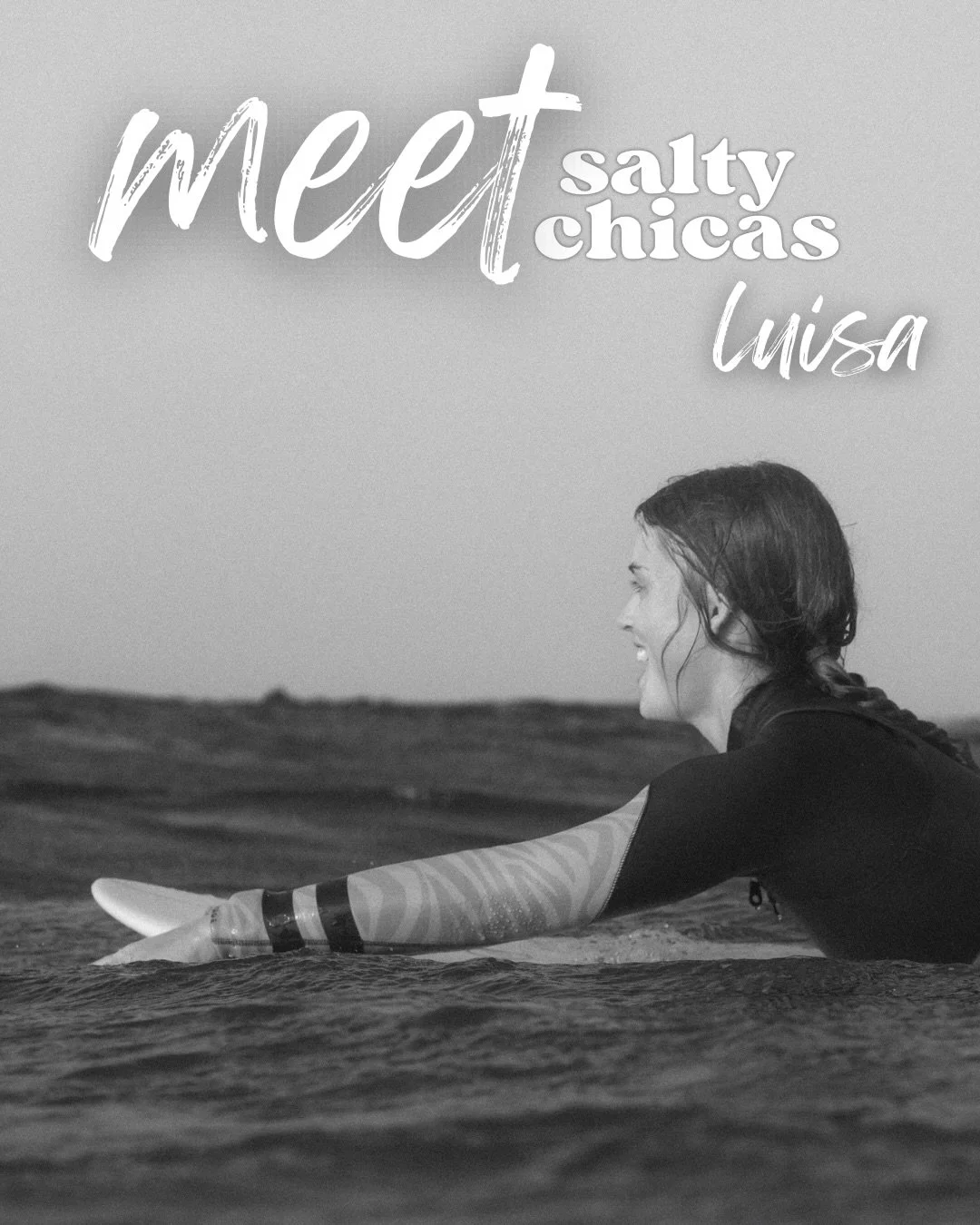 SALTY CHICA LUISA 📸 

Our surf photographer &amp; activity guide

The girl behind all those surf shots? That&rsquo;s @lukufotos.

She started surfing in 2017 in Fuerteventura and never really looked back. One wave and she was done for. Since then, i