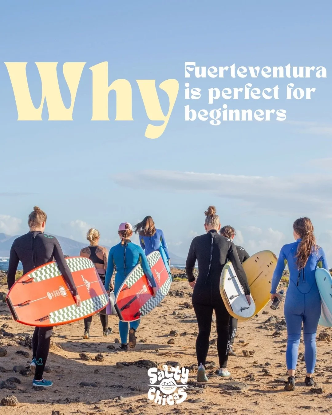 Fuerteventura it&rsquo;s not just a destination - it&rsquo;s a feeling ✨

A place where the pressure fades, and things finally start to click.

Women&rsquo;s Surf Retreats: Fuerteventura

💜 Last Spring 2026 Dates 💜

25 Apr - 2 May 2026 - 1 spot
2 M