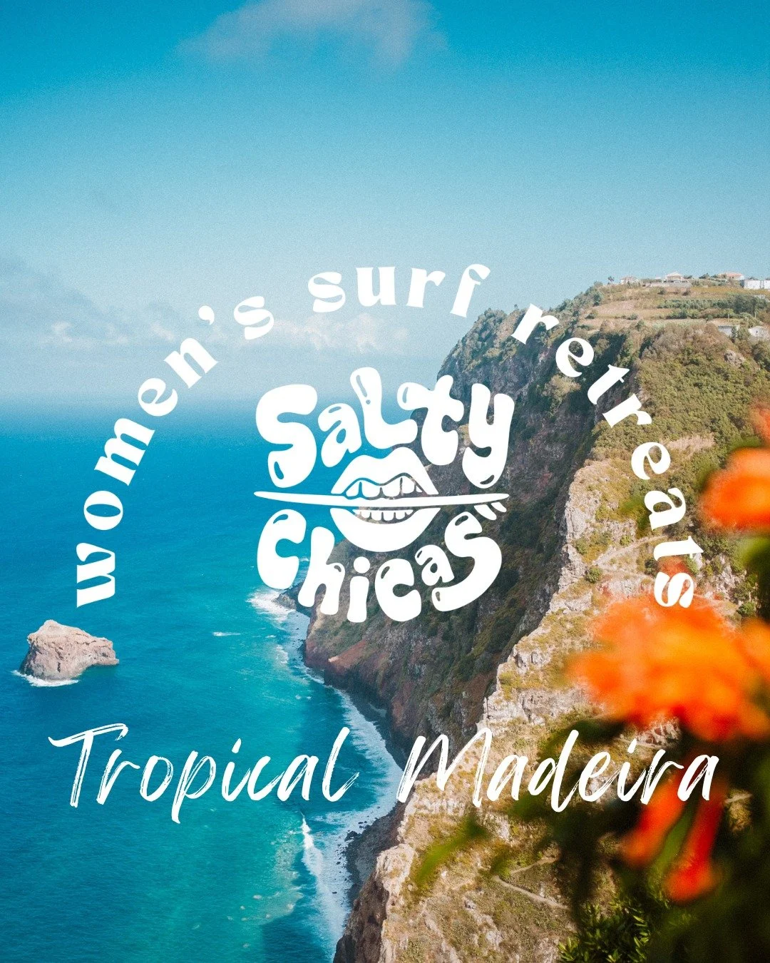 🌴 NEW! Tropical Madeira Surf Retreat | 23–30 August 2026 | Only 10 Women