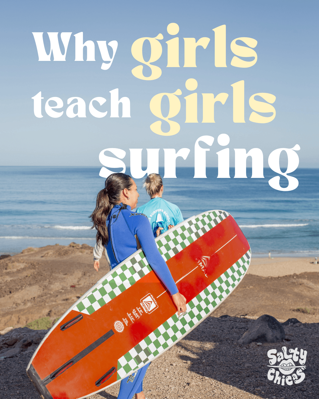 Why girls teach girls surfing