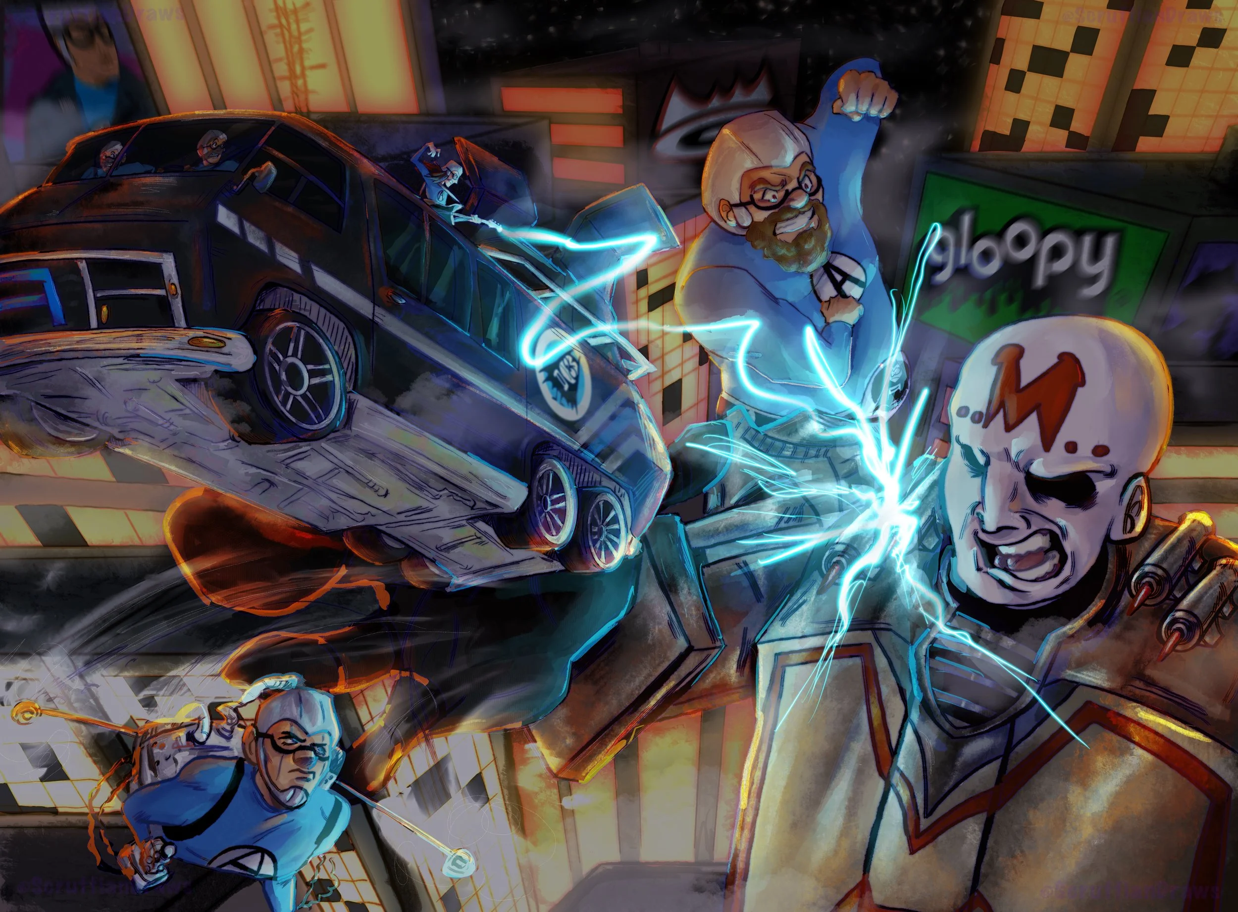 Aquabats VS Space Monster M