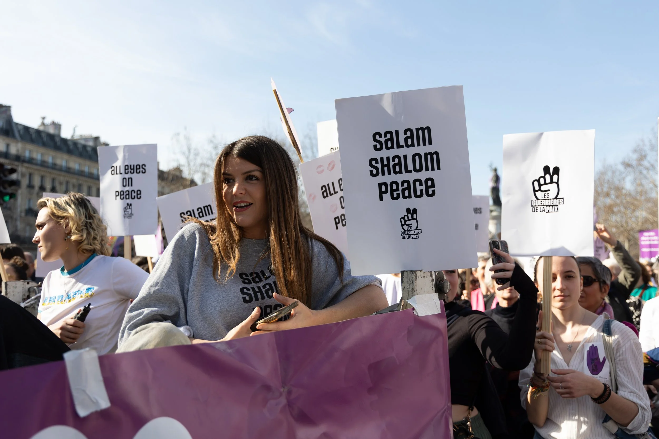 8 mars : Appel internationnal des femmes pour la paix, la justice et la liberté