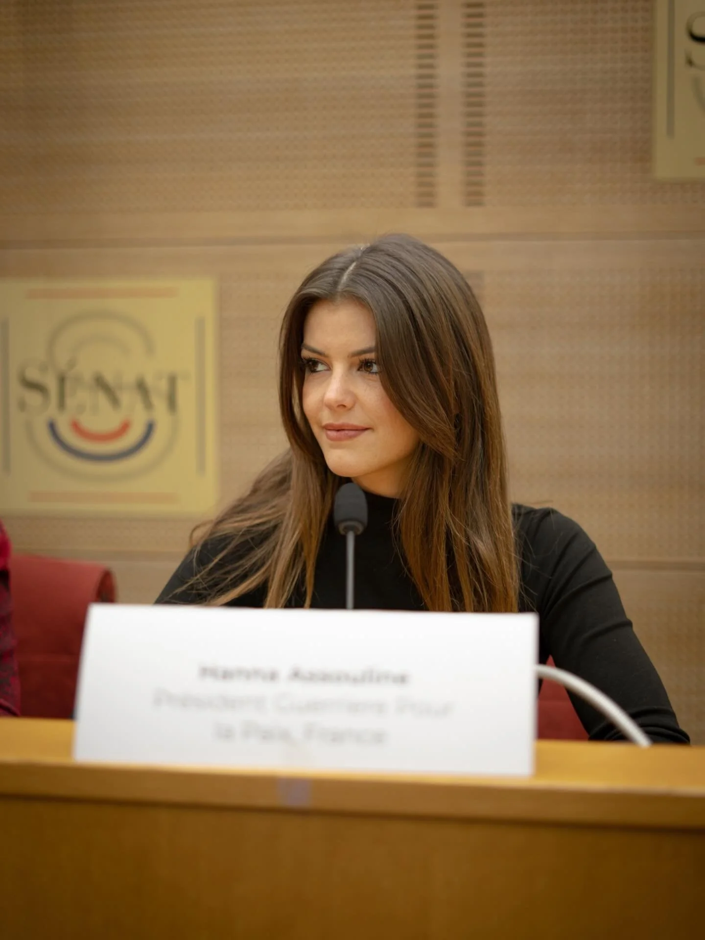 Hanna Assouline au Forum de Paris pour la Paix