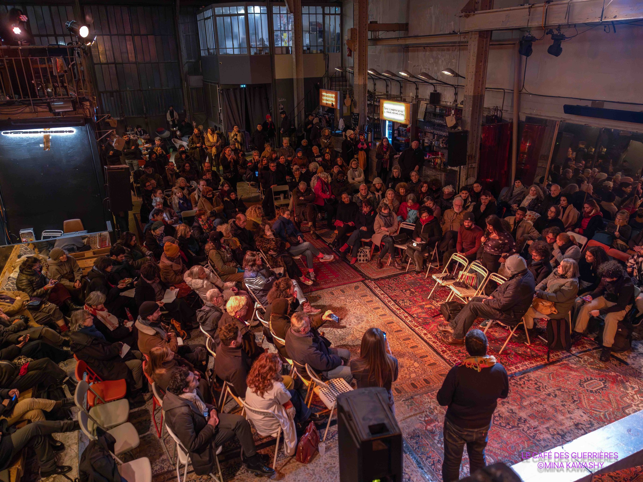 Public lors du 3e Café des Guerrières