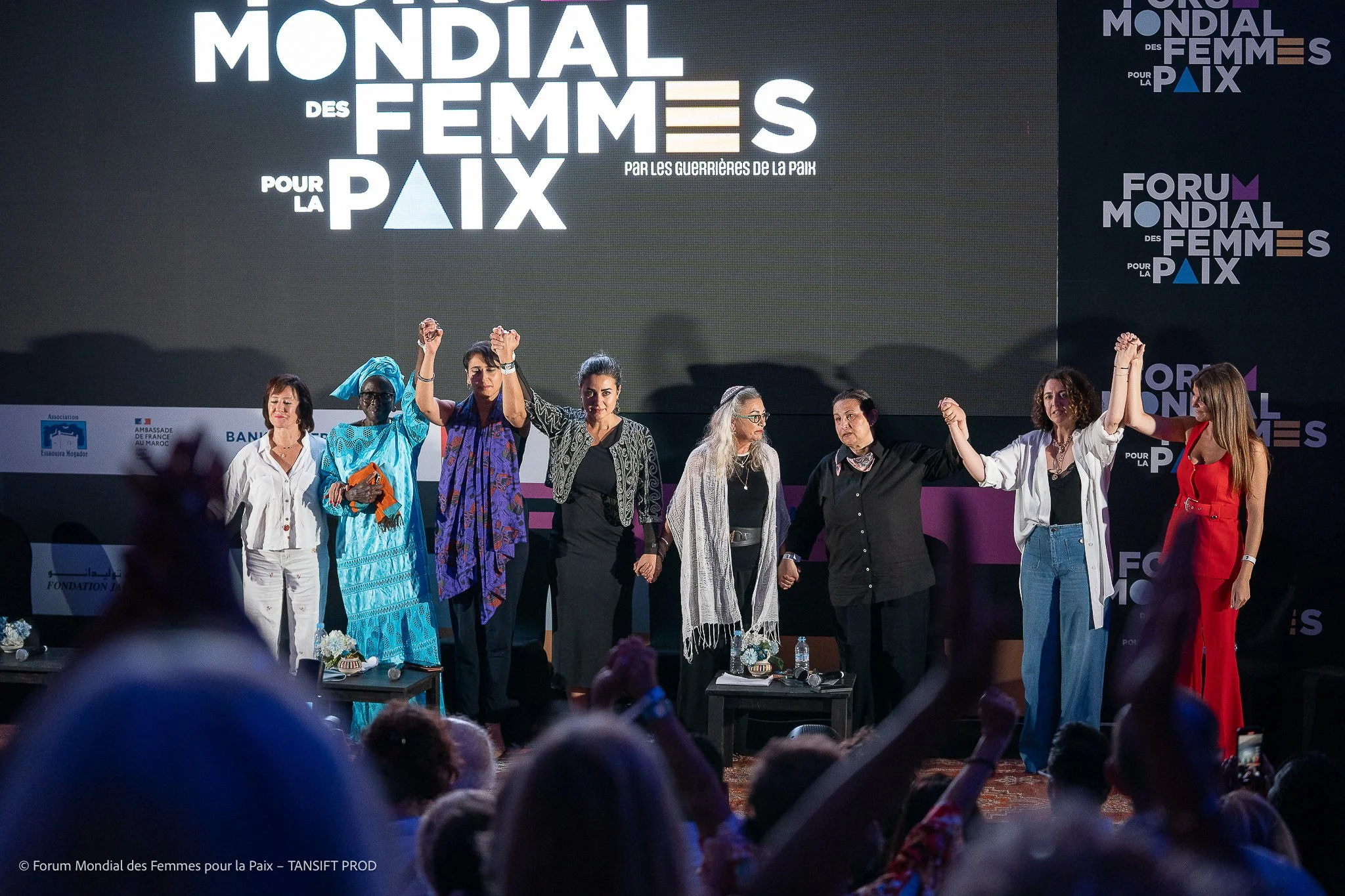 Intervenantes lors du Forum Mondial pour la Paix