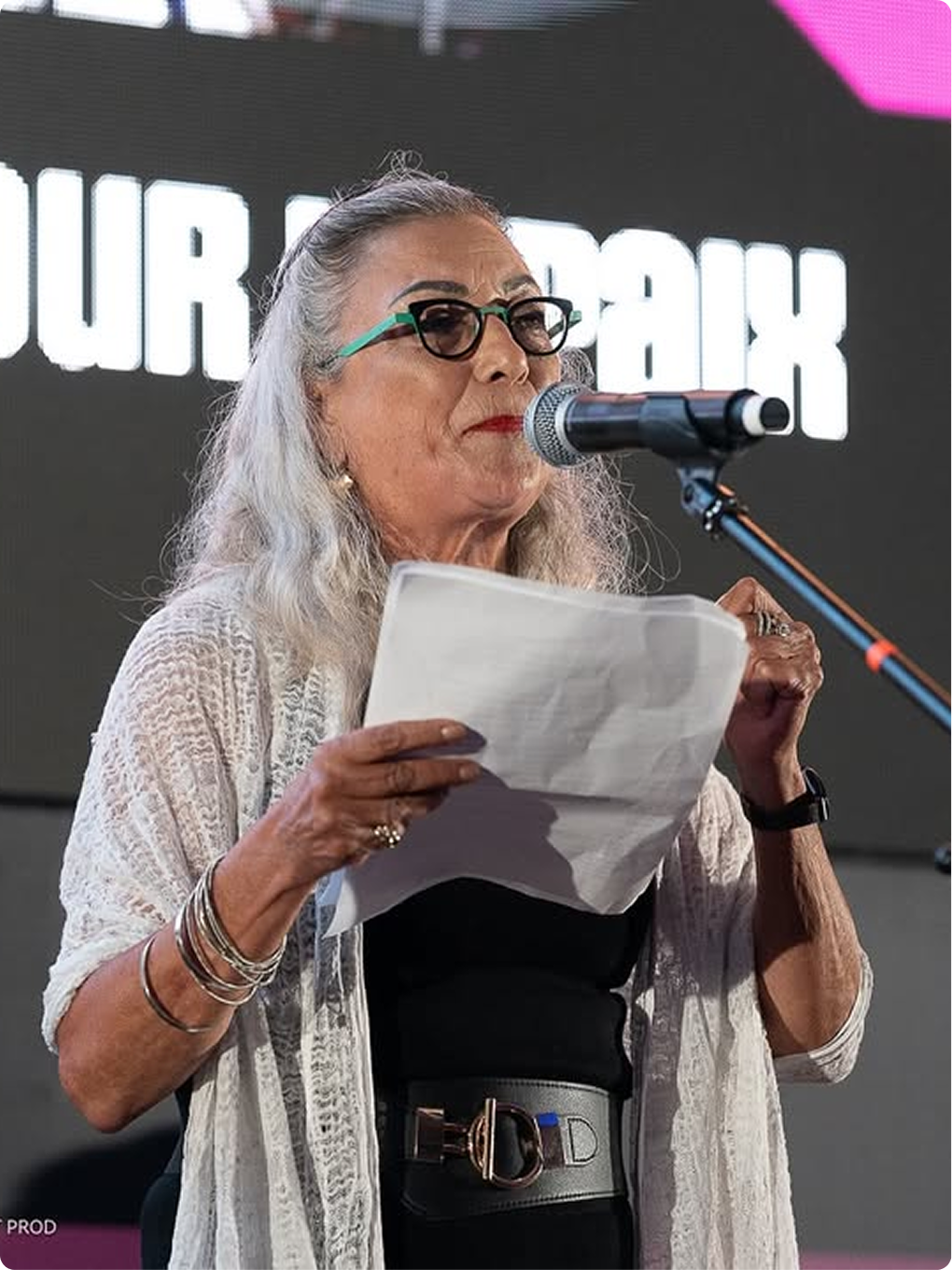 Discours de Nava Hefetz au Forum des Femmes pour la Paix