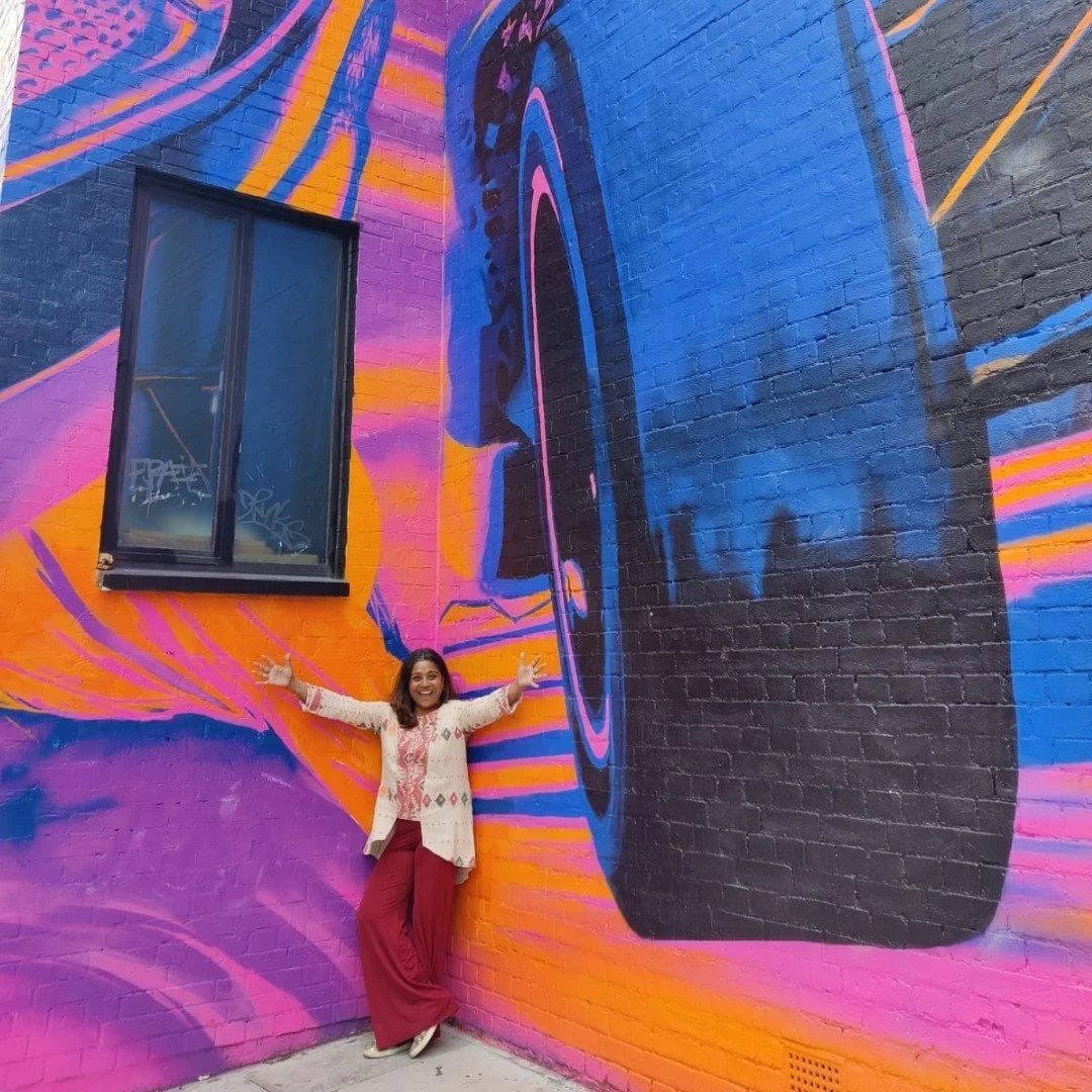 I can't believe this is Shoreditch! 

For a moment, I felt like I had been transported to New York City, as we explored the area a few weeks ago. 

Shoreditch is truly one of London's most vibrant hotspots, bursting with culture, art and incredible g