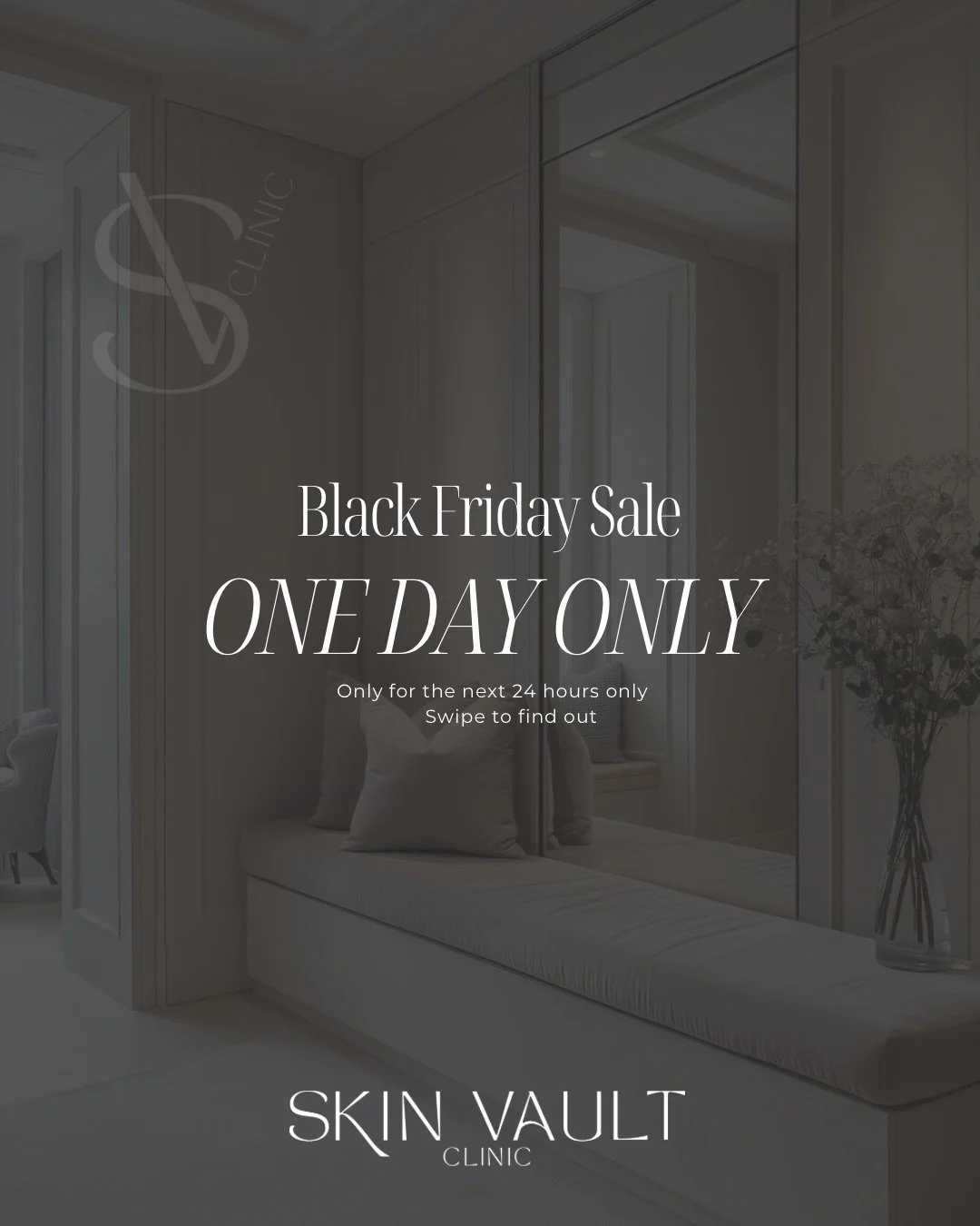 Our once-a-year Black Friday Sale is here ✨

Today only, enjoy exclusive savings on treatments designed to:
&bull; Strengthen the skin barrier
&bull; Improve texture + glow
&bull; Enhance collagen stimulation
&bull; Reduce wrinkles + fine lines
&bull