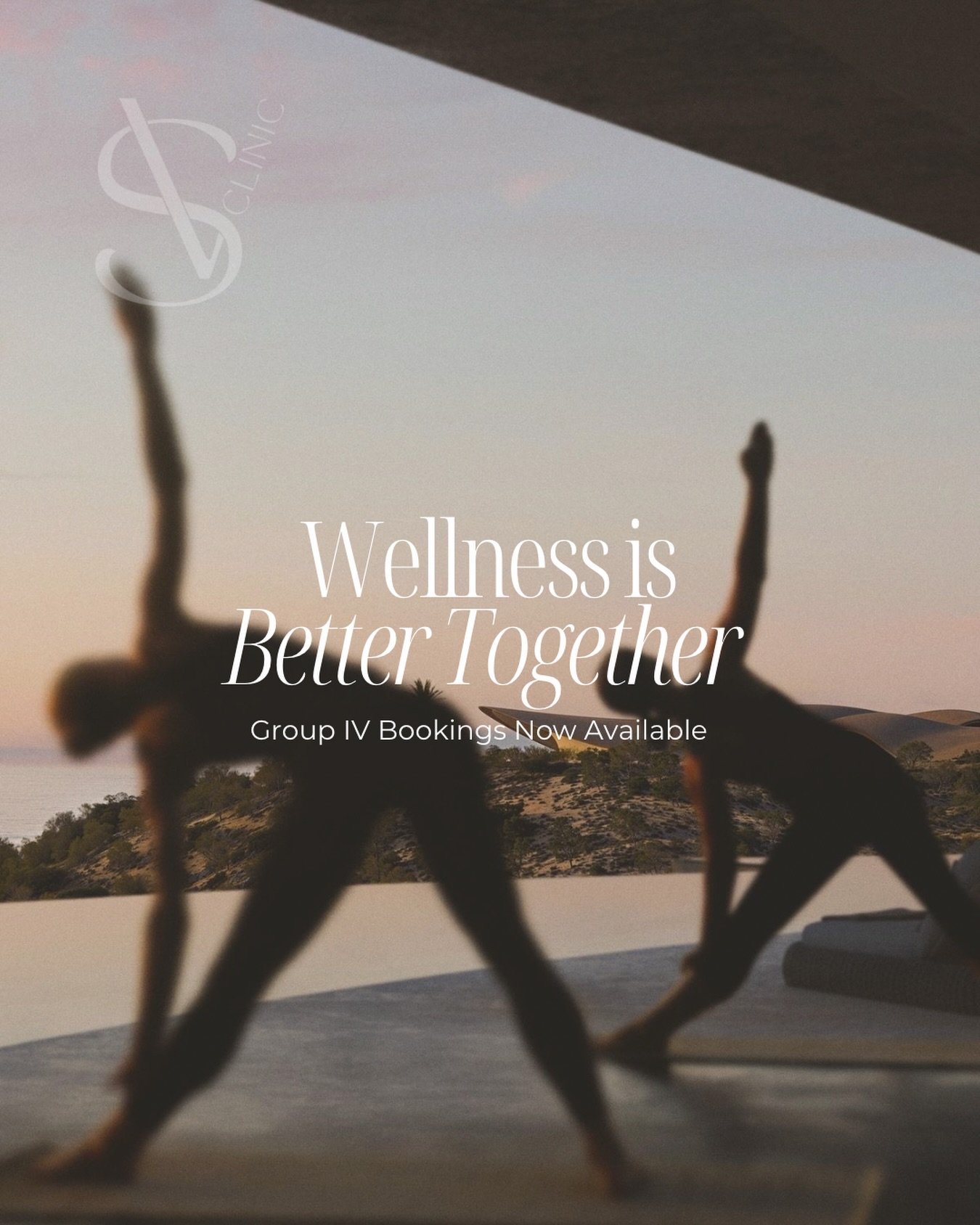 Wellness is better together. 
Skin Vault Clinic now offers private group IV therapy bookings, available both mobile or within our clinic space - perfect for birthdays, bridal prep, recovery days, wellness resets, or simply elevating time with your ci
