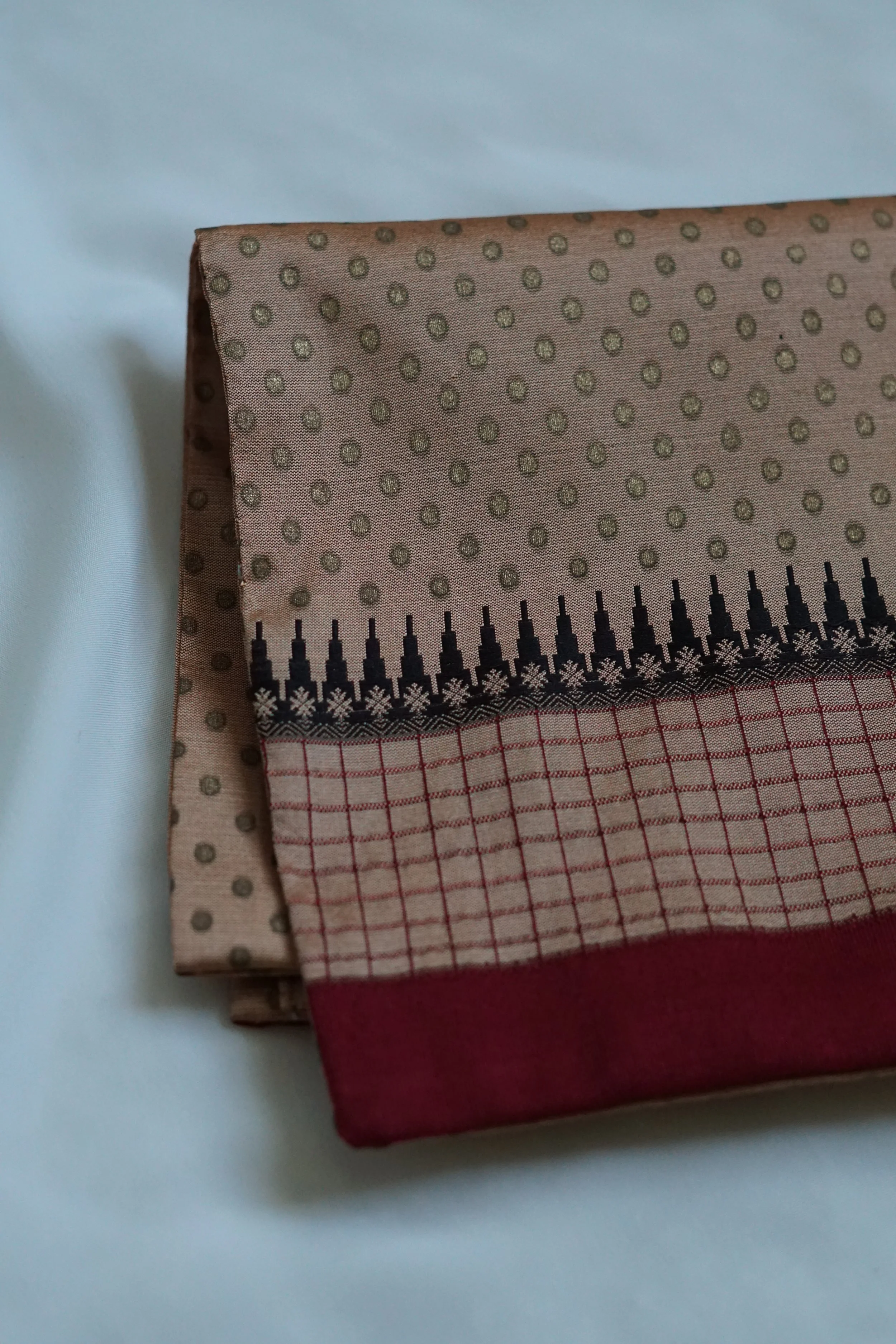 Beige Pocket Square (sample)