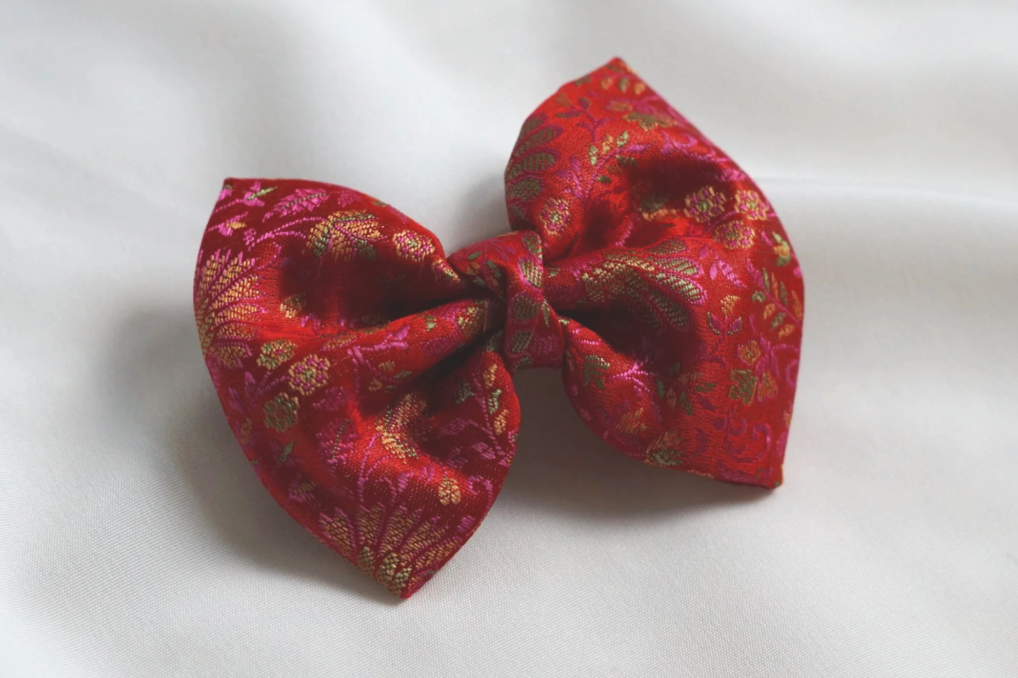 Red Girls Hair Bow