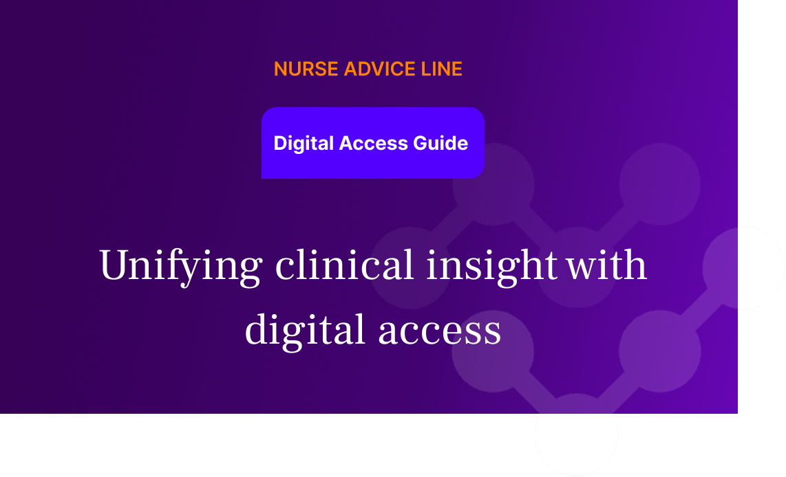 Nurse Advice Lines Are Broken.&nbsp;Here’s&nbsp;the New Standard.&nbsp;