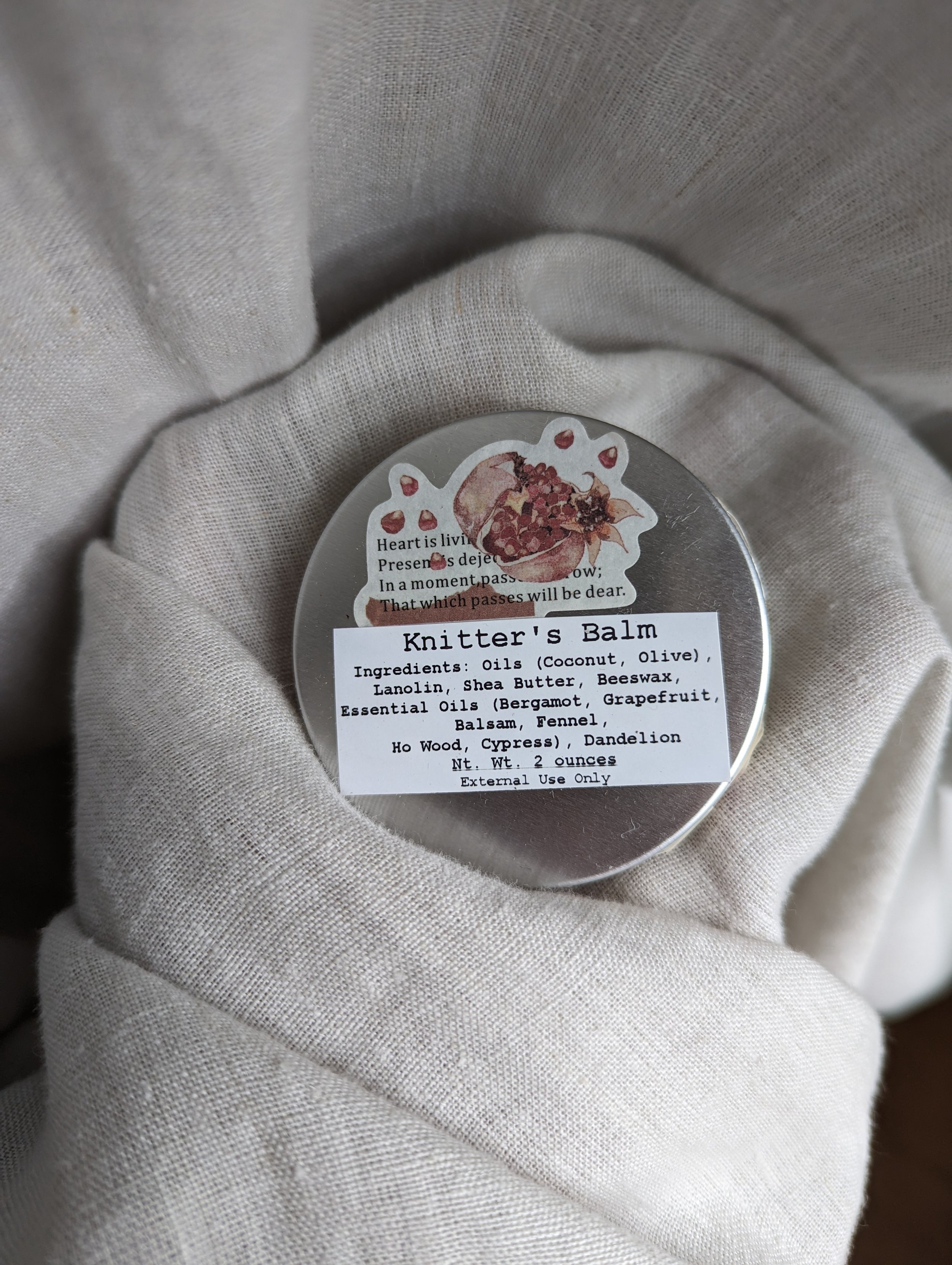 Knitter's + Crafter's Balm