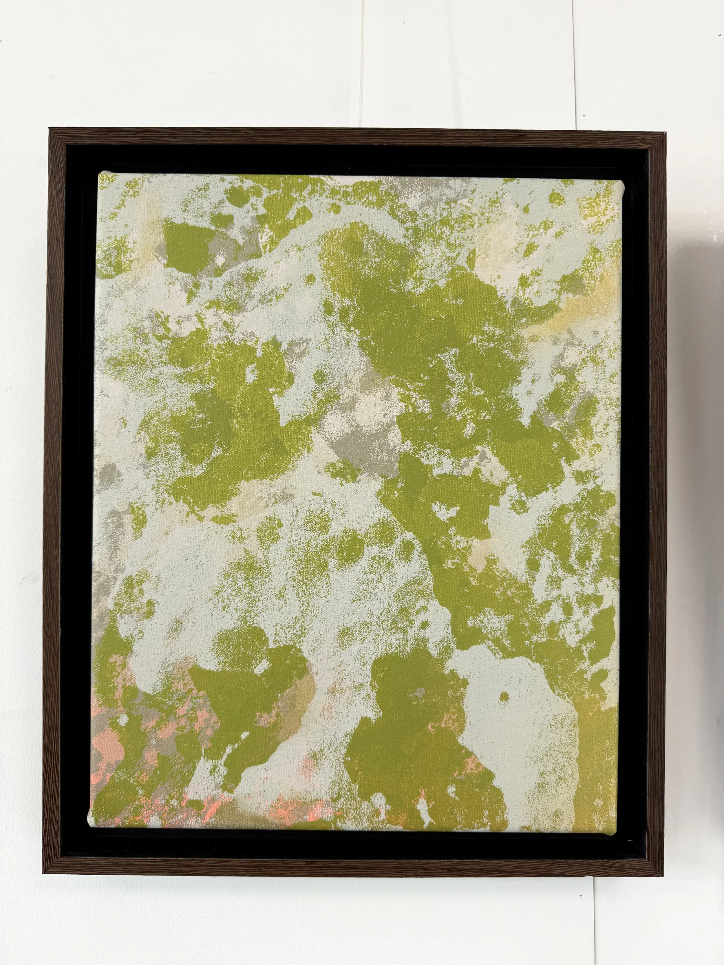 Burgit Variation – Silkscreen Monoprint on canvas