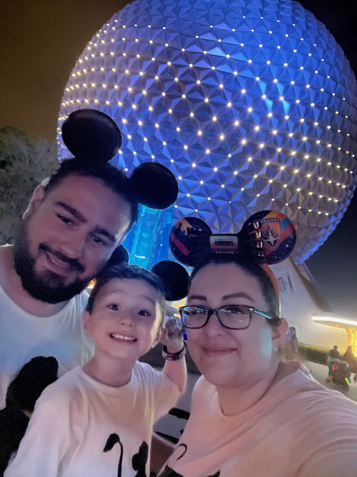 Family at Disney's EPCOT