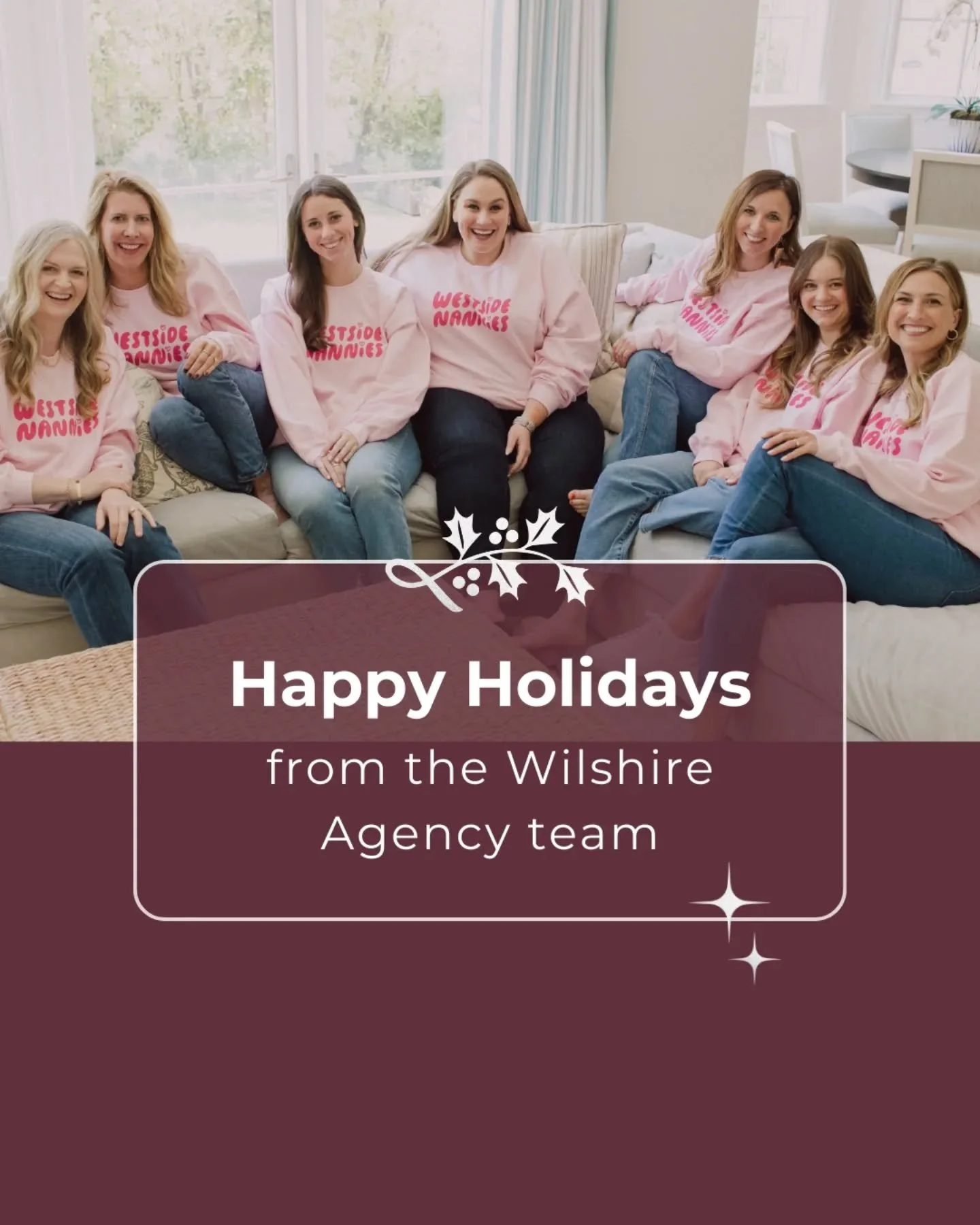 Warm holiday wishes from the Wilshire Agency team! 💛✨

This season is a reminder to slow down, reflect, and appreciate the people who keep our homes and lives running smoothly.

We&rsquo;re so grateful for the families and household professionals we