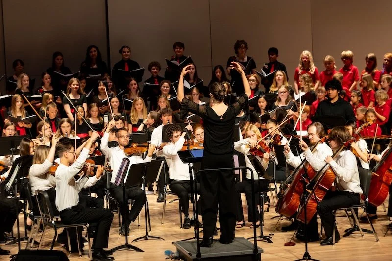 GBYO and the Boulder Children's Chorale perform a world premiere