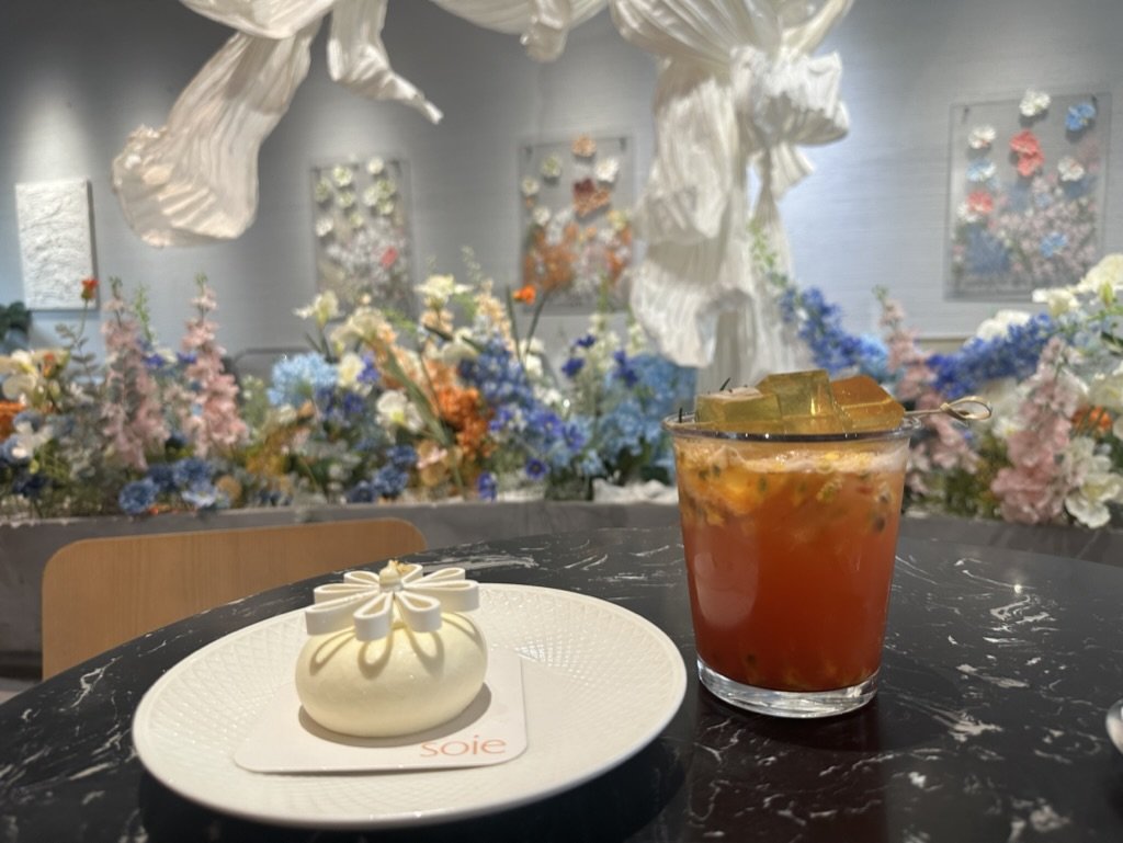 Soie was by far the most beautiful café with equally as beautiful offerings