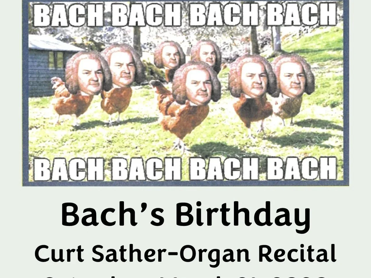 🎹 Bach’s Birthday Organ Recital