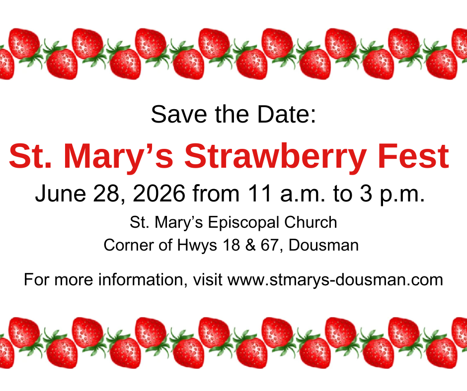 🍓St. Mary’s Strawberry Fest
