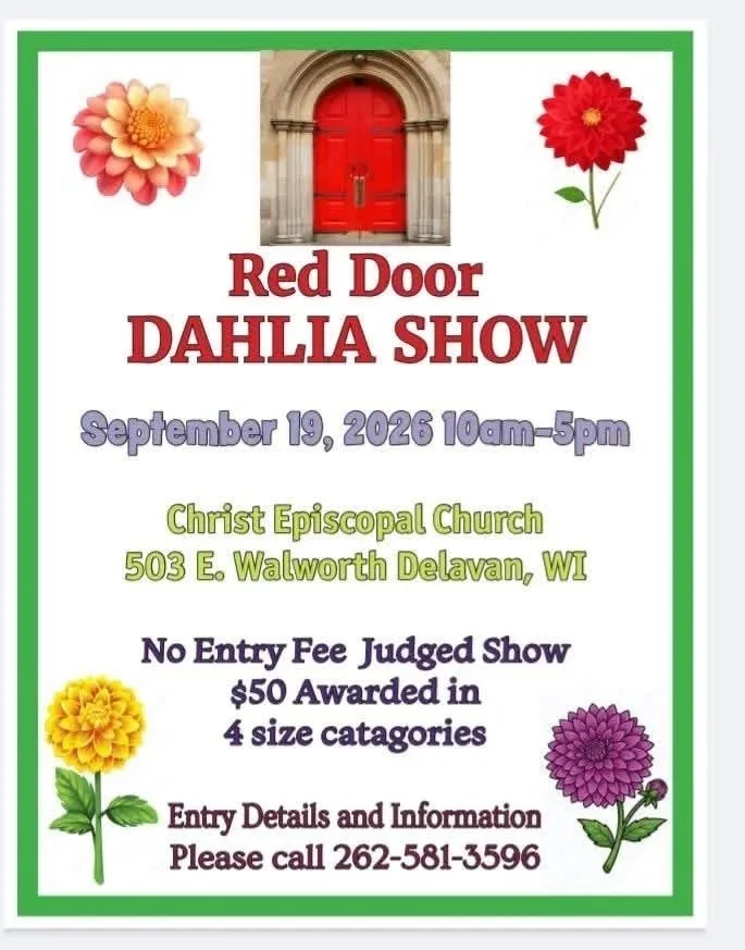 The Red Door Dahlia Show